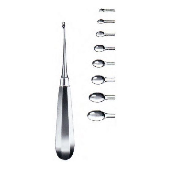 SPRATT EAR CURETTES, 16.5 CM