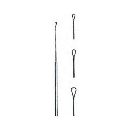 WEBER-LOCH EAR CURETTES, 14.5 CM