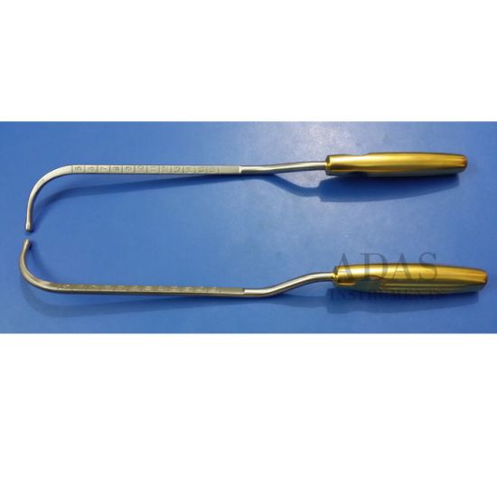 Agris-Dingman Submammary Dissector for transaxillary procedures Left and Right Patterns