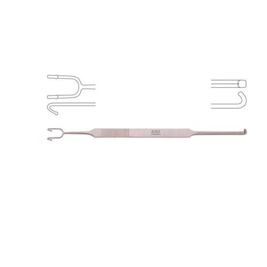 Neivert Nasal Retractor 5x10mm ball hook with guide channel