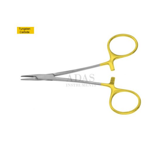 Par Needle Holder, Delicate Tungsten Carbide, Serrated