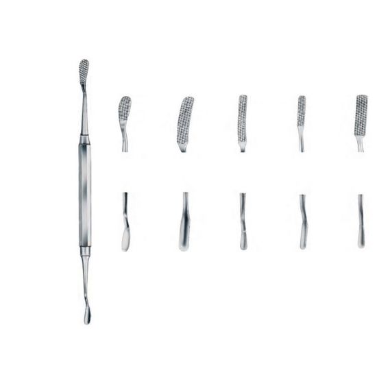 Miller-Colburn Nasal Raspatories 19.0Cm