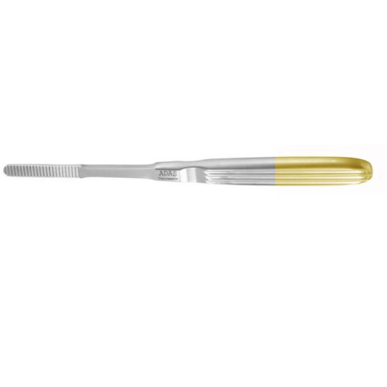 McIndoe Nasal raspatories, Backward Cut Straight, 6-3/8" (162mm) length, 7.5mm Wide