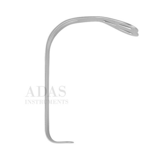 Heart Shape Retractor  serrated blade