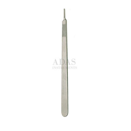 Scalpel Knife Handle # 3 Long  ( For Blade Fig # 10, 11, 12, 12d, 15, 15c, 16, 17 )