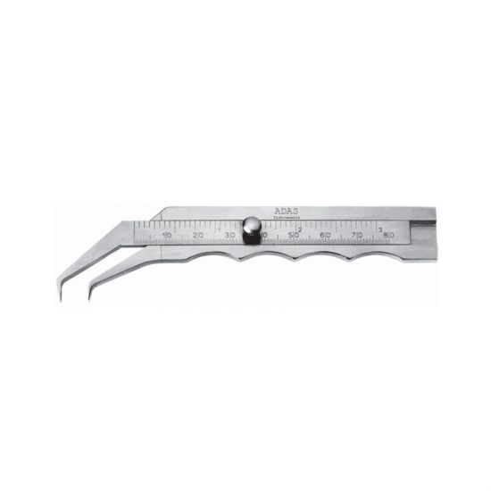 Thorpe Caliper Angled, Graduated in Inches and Millimeters 4-1/2” (114 mm)