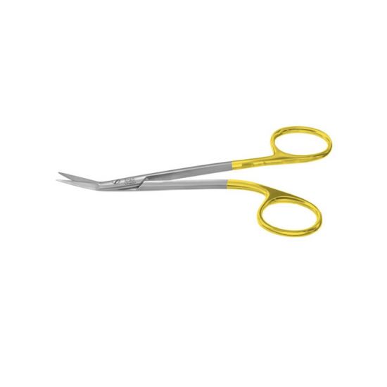 Giunta Nasal scissors Double Angle Tungsten Carbide, Serrated, 5-1/4" (133mm) length