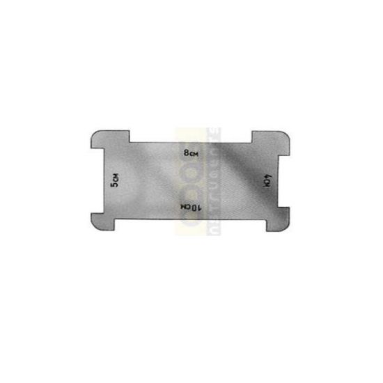 SKIN HOLDING / Straight  ETCHING PLATE For SCHINK DERMATOME
